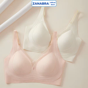 Áo Ngực Áo Lót Nữ Su Đúc Cup V, Đệm Mỏng, Không Gọng, Không Viền, Chống Chảy Xệ ZANABRA A2377