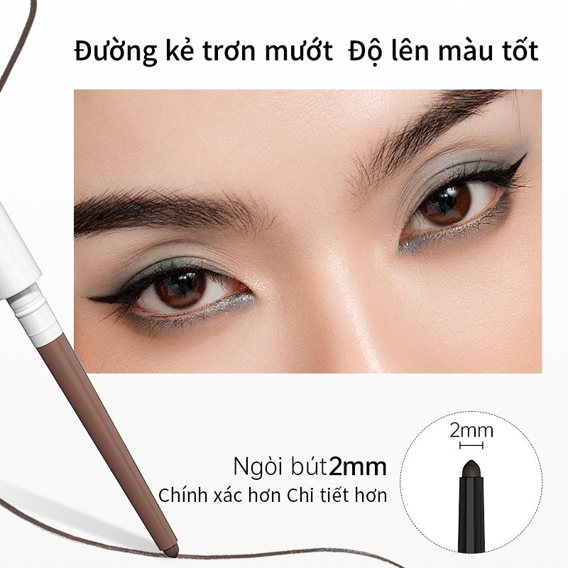 [DEAL] Bút kẻ mắt dạng gel Mooekiss chống lem chống nước chống mồ hôi lâu trôi dành cho người mới bắt đầu 100mg