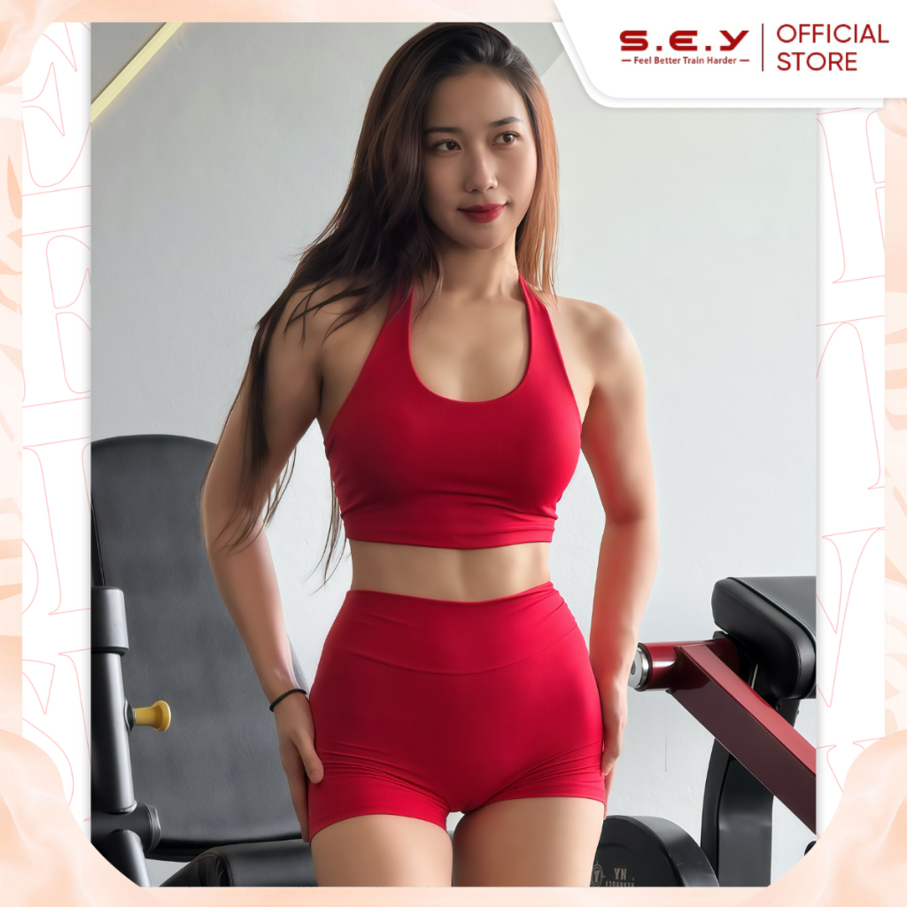 Quần Đùi Nữ Tomtiger Short Box - Quần Tập Gym Nữ, Đồ Tập Yoga, Chất Liệu Co Giãn 4 Chiều, Thoải Mái