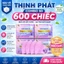 Khẩu Trang 5D Thịnh Phát - Thùng 600 Chiếc 3 Lớp Kháng Khuẩn, Chống Bụi Mịn