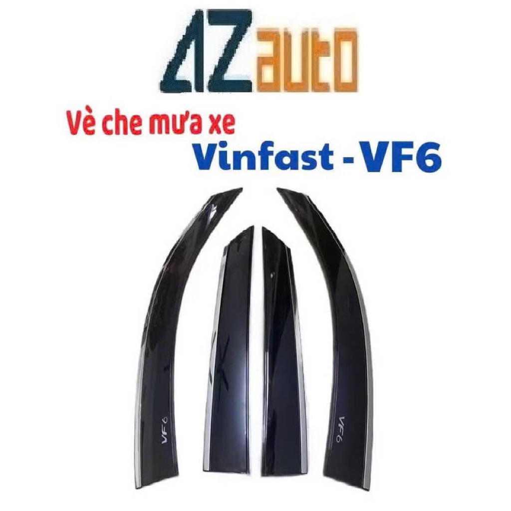 Vè che mưa xe Vinfast VF6 chất liệu nhựa ABS hàng cao cấp
