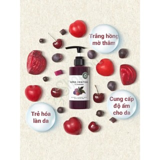 Sữa Rửa Mặt Rau Củ Byvibes Wonder Bath Super Vegitoks Cleanser SRM Thải Độc Rau Củ Hàn Quốc Kiềm Dầu - Skinora Beauty
