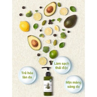 Sữa Rửa Mặt Rau Củ Byvibes Wonder Bath Super Vegitoks Cleanser SRM Thải Độc Rau Củ Hàn Quốc Kiềm Dầu - Skinora Beauty