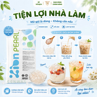 [BÁN LẺ - GIÁ SỈ] Sỉ chân châu đen 2kg, Zion trắng