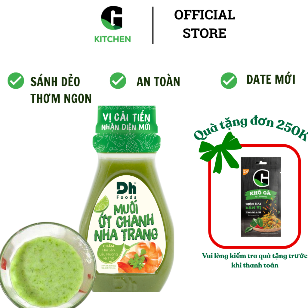 Muối Ớt Chanh Nha Trang 200g DHfood