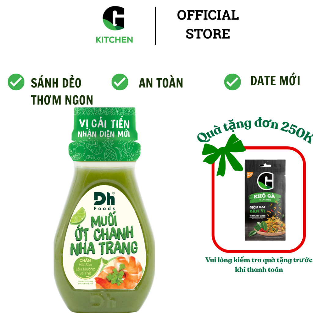 Muối Ớt Chanh Nha Trang 200g DHfood