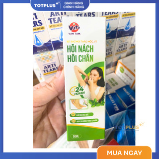 Xịt Khử Mùi Thảo Mộc VT Giúp Hỗ Trợ Khử Mùi Hôi Nách, Hôi Chân Hiệu Quả - Hộp 50ml