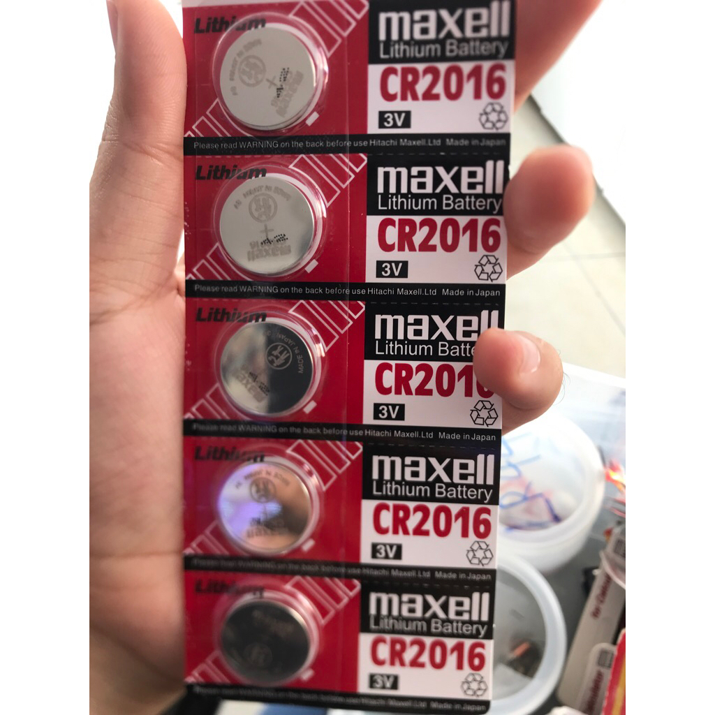 Pin 3V CR2016 chính hãng Maxell phù hợp với nhiều thiết bị - F91-F94