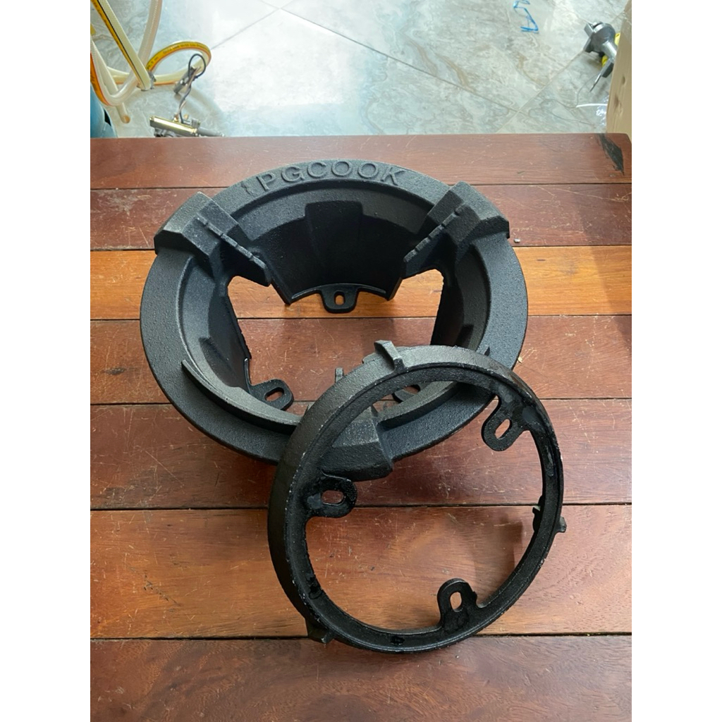 Bộ khung trậu bếp gas công nghiệp- kiềng bếp gas công nghiệp-gang đúc dầy dặn