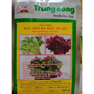Hạt Giống Dền 3 Màu gói 50gr, Rau Ăn Lá Trang Nông TN 233, Hạt Nảy Mầm Nhanh, Mạnh
