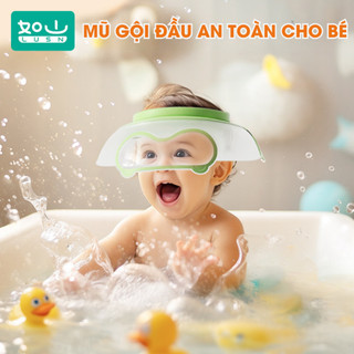 Mũ Gội Đầu Nón Tắm Cho Bé Silicon Chắn Nước Vào Tai và Mắt Phù Hợp Cho Mọi Lứa Tuổi Đeo Được 2 Mặt Life Plus - MT03
