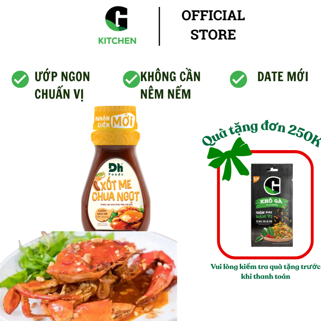 Sốt Me Chua Ngọt 200g DH Food
