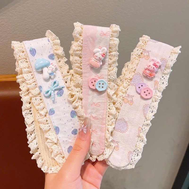 DÁN MÁI BĂNG ĐÔ DÀI MIX CHARM CUTE KIỂU CÔNG CHÚA CHO BÉ RANDOM