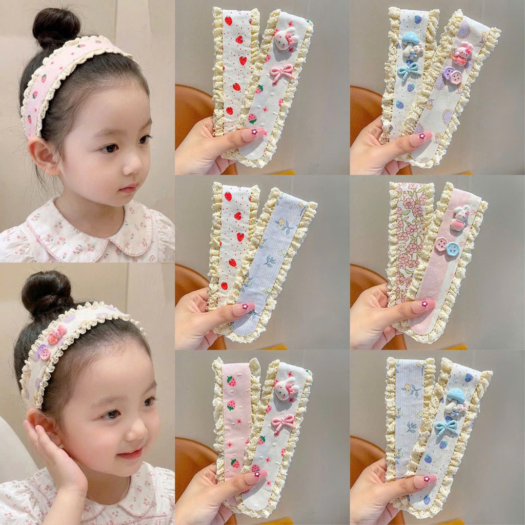 DÁN MÁI BĂNG ĐÔ DÀI MIX CHARM CUTE KIỂU CÔNG CHÚA CHO BÉ RANDOM