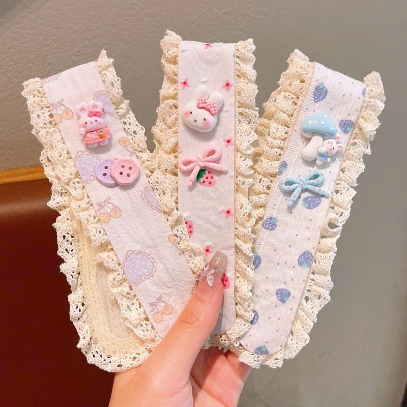 DÁN MÁI BĂNG ĐÔ DÀI MIX CHARM CUTE KIỂU CÔNG CHÚA CHO BÉ RANDOM