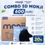 5D MONJI - Thùng 600 Chiếc Khẩu Trang 3 Lớp Kháng Khuẩn,Chống Bụi Mịn