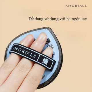 Mút Trang Điểm AMORTALS 2.0 Kèm Hộp Đựng - Bông Mút Tán Kem Nền, Cushion Siêu Mềm, Không Ăn Phấn, Makeup Chuyên Nghiệp