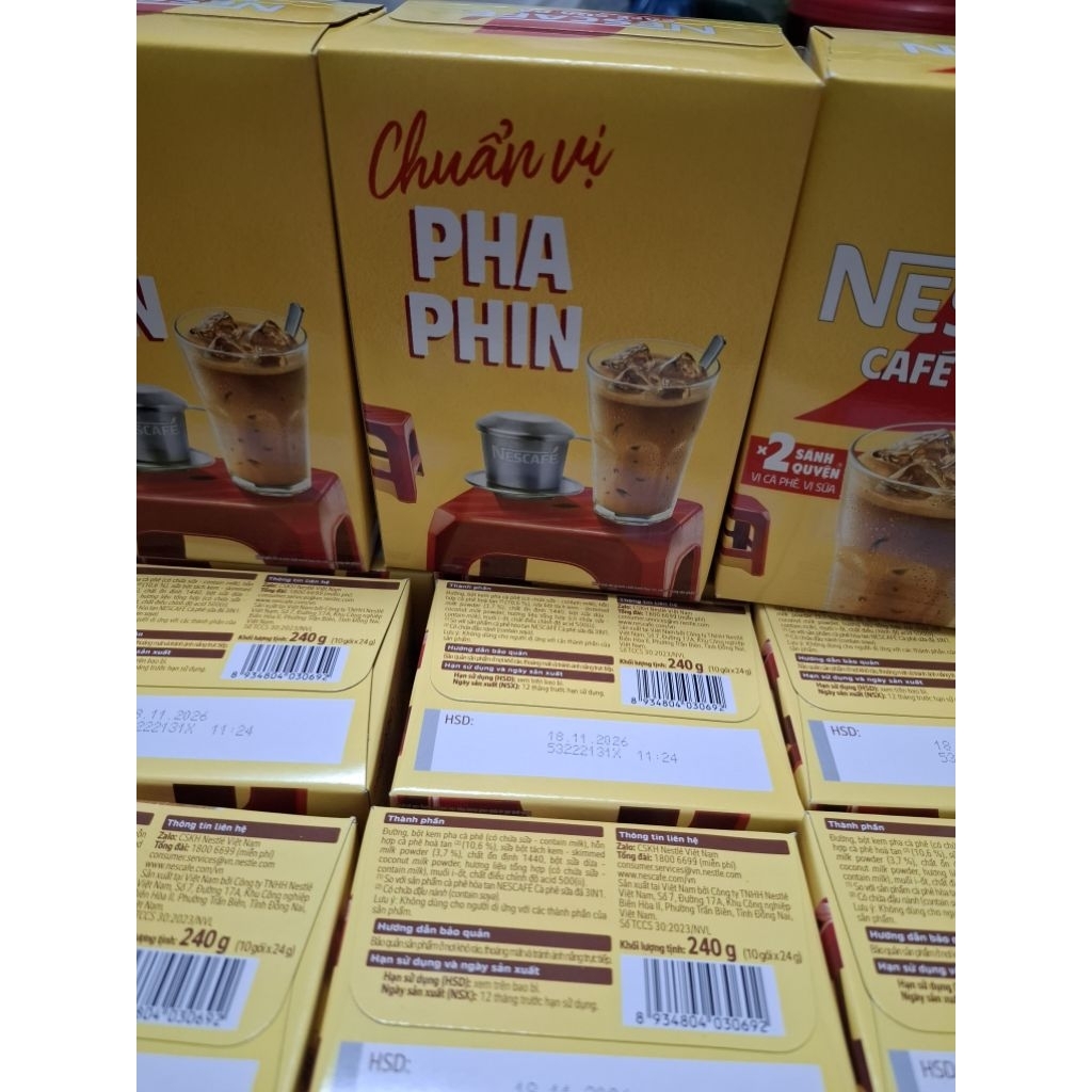 NESCAFÉ – Cà phê sữa chuẩn vị, thơm đậm khó cưỡng