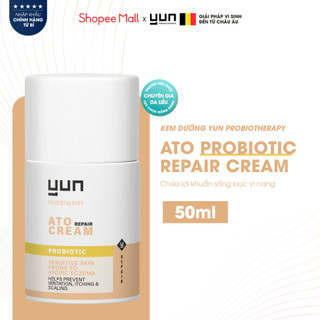 Kem dưỡng chứa lợi khuẩn sống YUN ATO Probiotic Repair Cream phục hồi dành cho da nhạy cảm 50ml