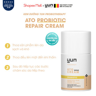 Kem dưỡng chứa lợi khuẩn sống YUN ATO Probiotic Repair Cream phục hồi dành cho da nhạy cảm 50ml