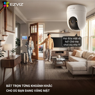 [MỞ BÁN] Camera WIFI EZVIZ C6N G1 3MP - Quan Sát Không Góc Khuất, Hẹn Giờ Cảnh Báo, AI Phát Hiện Người, Ban Đêm Có Màu
