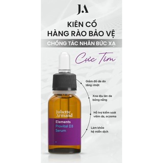 Juliette Armand Elements Provital D3 Serum Tinh Chất D3 Hỗ Trợ Bảo Vệ & Tăng Sức Sống Cho Da 20ml
