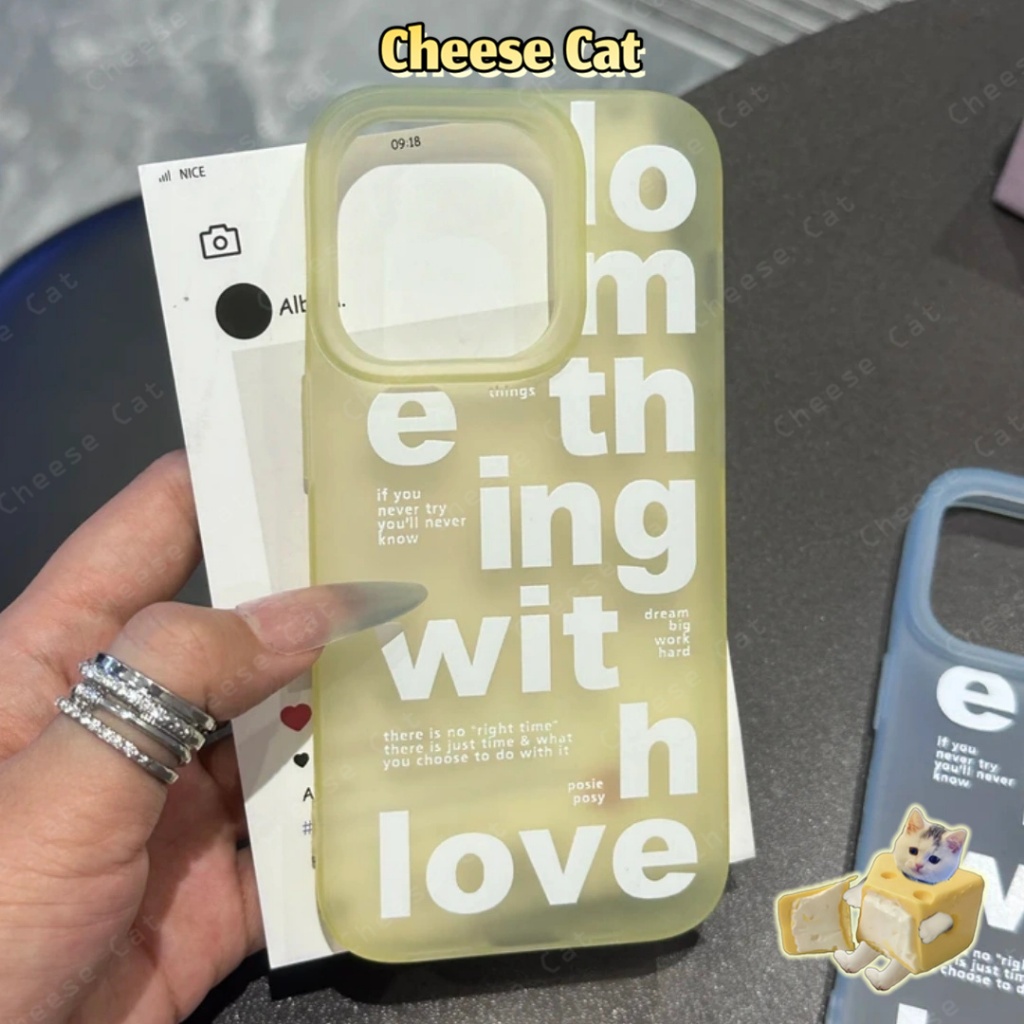 INS Ốp điện thoại đơn giản màu trắng kiểu Anh thời trang cho iPhone 15 13 12 11 14 Plus 16 17 Pro Max 17 Air
