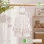 Bộ Hai Dây Hoa Nhí Bé Gái Anminaza Petit Mềm Mát Mặc Hè Bé Đi Học, Đi Chơi AMIA0601