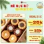 Bánh Quy Hình Hoa Giòn Bơ Vanilla Bánh Quy Hoa Vàng Nâu Thơm Béo