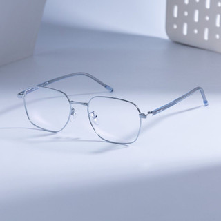 Gọng Kính Cận Nam Nữ Mạ Titan Eye Plus 7125 Dáng Vuông Chuôi TR90 Lõi Thép Bền, Siêu Nhẹ, Chống Gỉ