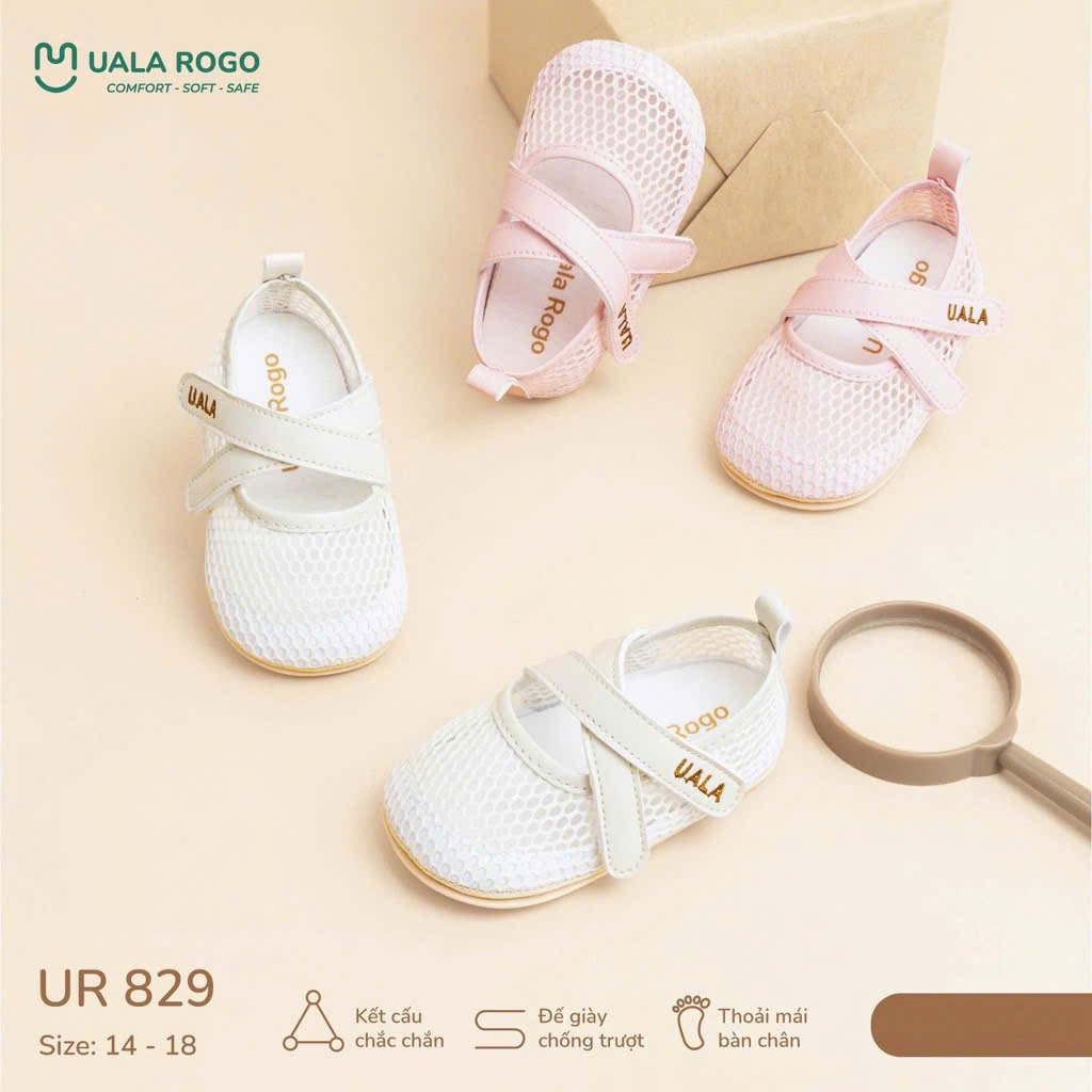 Dép Tập Đi Uala Rogo Cho Bé UR812 UR5670 UR5692 UR5688 UR5662 UR828 UR829 UR830 UR818 UR819 UR820 UR821
