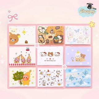 Set Thiệp Mini Cute Dễ Thương | Thiệp Viết Tay Decor Quà Tặng, Chụp Ảnh, Scrapbook