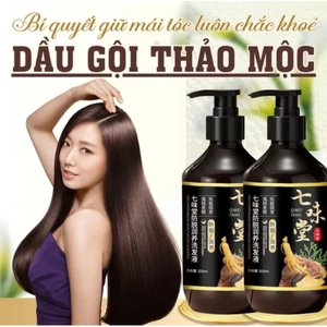 Dầu Gội Chống Rụng Tóc QIWEITANG Nhân Sâm Chai 350ml - giảm gàu ngừa rụng tóc