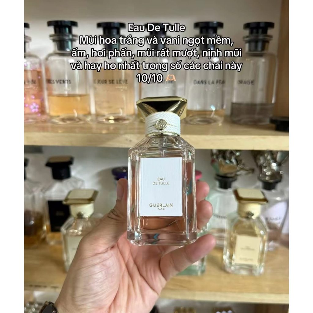 [Mẫu Thử 10ml] Nước Hoa GL Eau de Tulle Eau de Parfum | Chuẩn Authentic