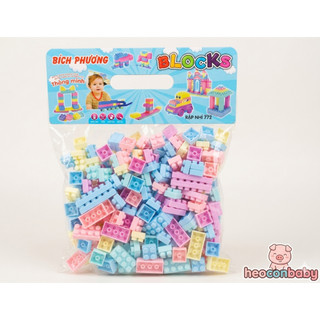 Bộ Đồ Chơi Xếp Hình Khối - Phát Triển Trí Tuệ Cho Bé (Nhiều Chi Tiết)