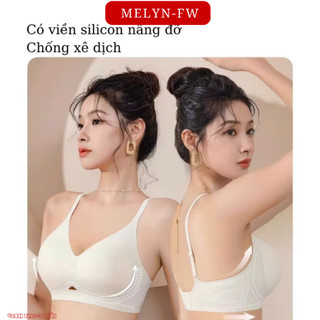 Áo lót áo bra nữ MELYN-FW chất su mỏng không gọng mút giọt nước dày 3cm thoáng khí không lộ viền BRA9656