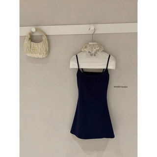 𝐏𝐡𝐢𝐞𝐧 𝐖𝐆𝐖𝐄 | (Sẵn) w9660 Váy 2 Dây 3 Lỗ Ôm Xoè Có Đệm V1 Thiết Kế Khoét Lưng Dáng Ngắn
