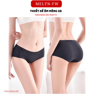 Set 5 quần lót nữ đúc su thun lạnh MELYN-FW cao cấp không đường may mềm mại kháng khuẩn được chọn màu 5033
