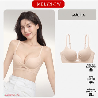 Áo ngực áo lót áo bra nữ su đúc MELYN-FW áo lót nữ su đúc mềm mại cao cấp áo lót mút 2Cm nâng ngực không gọng A3278