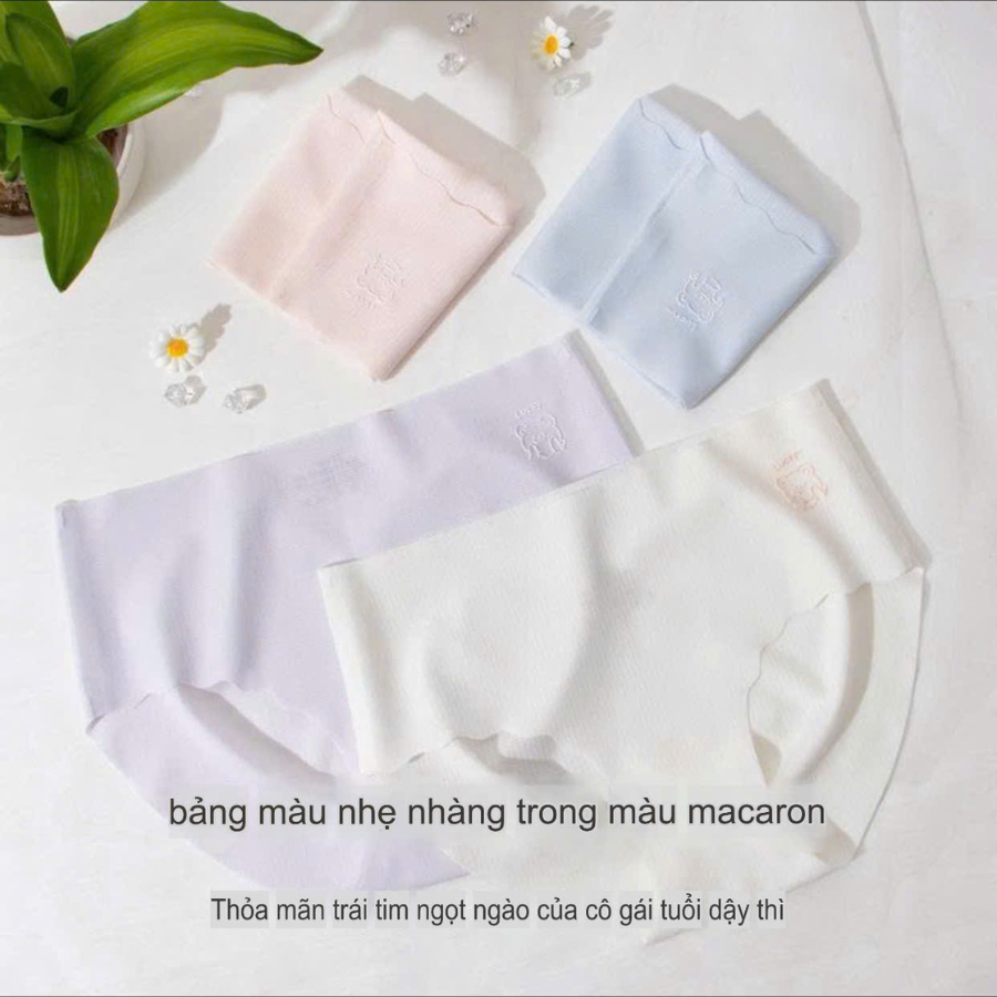 quần lót su lụa tàng hình ( COMBO 5 CÁI) Không viền không đường may nhẹ nhàng mát mướt, an toàn với làn da