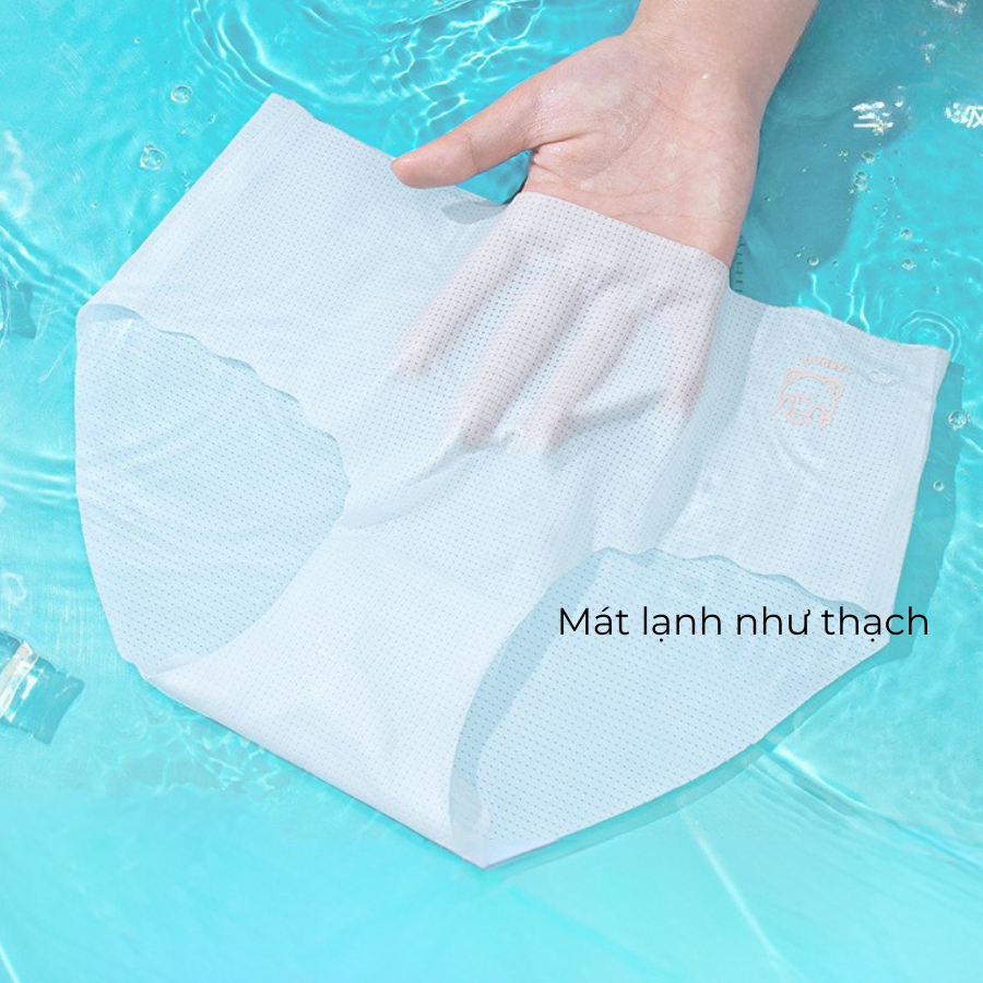 quần lót su lụa tàng hình ( COMBO 5 CÁI) Không viền không đường may nhẹ nhàng mát mướt, an toàn với làn da