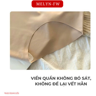 Set 10 quần lót su MELYN-FW quần lót nữ đúc su thun lạnh 7A không đường may cao cấp mềm mại kháng khuẩn mẫu 7A