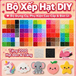 Bộ Hạt Xếp MDRA 2.6mm 24-264 Màu An Toàn Cao Cấp Kèm Đầy Đủ Phụ Kiện DIY
