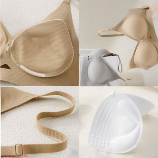 Áo lót áo bra nữ MELYN-FW chất su mỏng không gọng mút giọt nước dày 3cm thoáng khí không lộ viền BRA9656