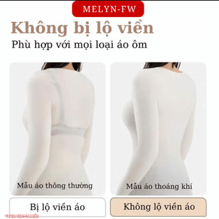 Áo lót áo bra nữ MELYN-FW chất su mỏng không gọng mút giọt nước dày 3cm thoáng khí không lộ viền BRA9656