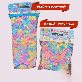 Bộ Đồ Chơi Xếp Hình Khối - Phát Triển Trí Tuệ Cho Bé (Nhiều Chi Tiết)