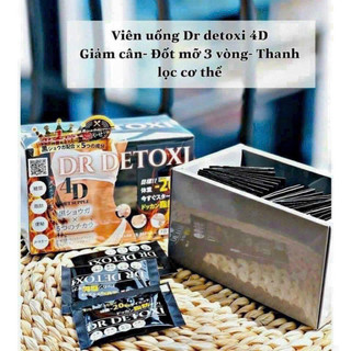 GIẢM CÂN THẢI ĐỘC 4D DETOXI Nhật Bản🇯🇵