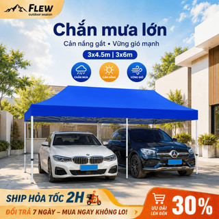 Lều Cắm Trại 4 Góc Chắc Chắn, Chống Gió Mạnh, Chống Mưa To, Chống Nắng Gắt, Siêu Bền, Gấp Gọn Dễ Dựng