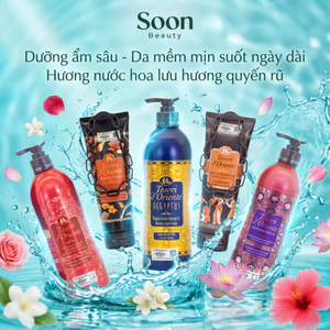 Sữa tắm tesori d’oriente 250ml-500ml trắng da, cấp ẩm, lưu hương nước hoa cao cấp