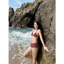 YP Bikini .Bộ Bikini 2 Mảnh Sọc Đỏ Đô Cao Cấp Set Đi Biển ,Đi Du Lịch ,Áo Tam Giác + Quần Đùi